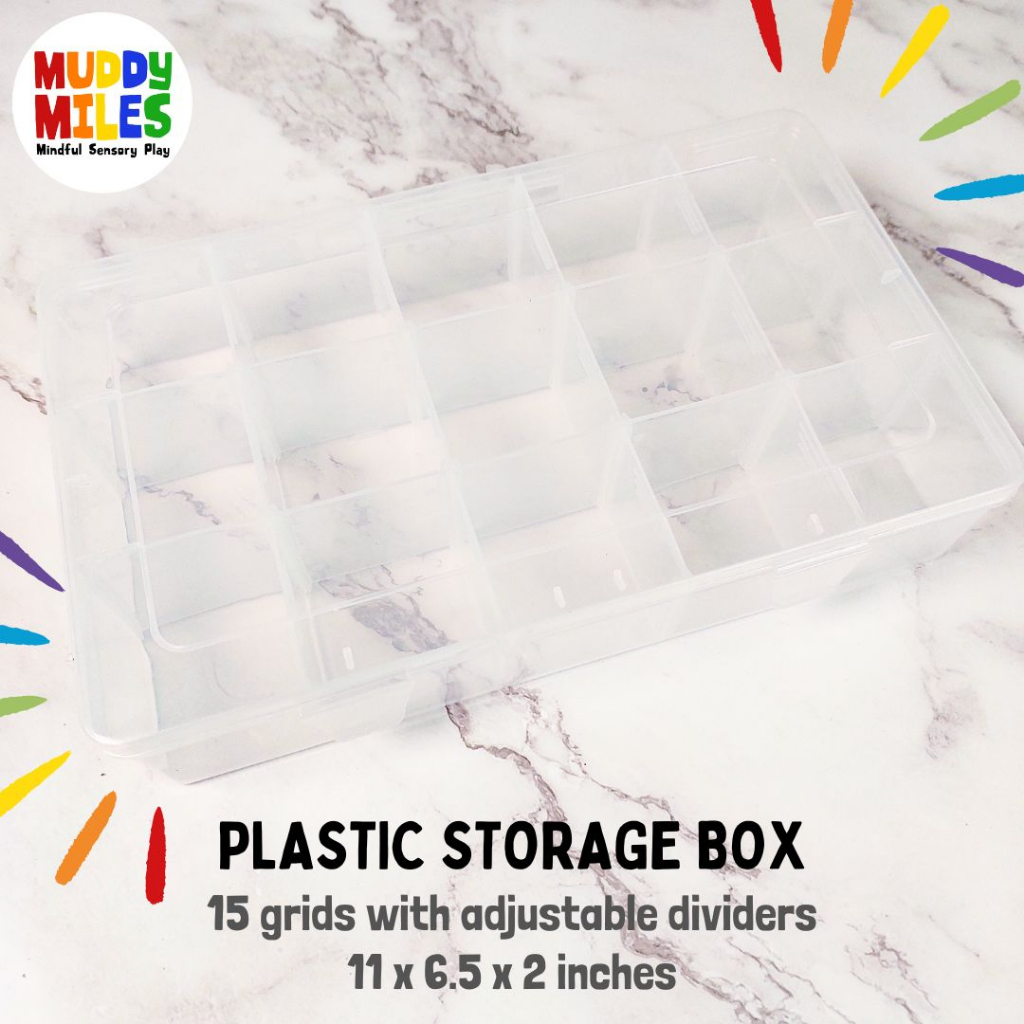 Plastic 15 Grid Storage Box | Shopee Philippines