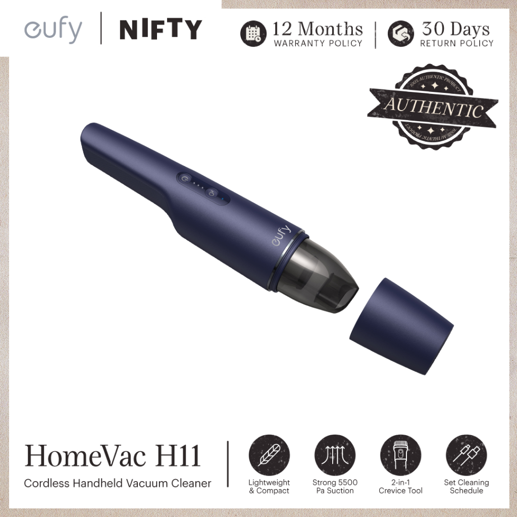 Eufy by Anker HomeVac H11 Pure Cordless Handheld Car Vacuum Cleaner