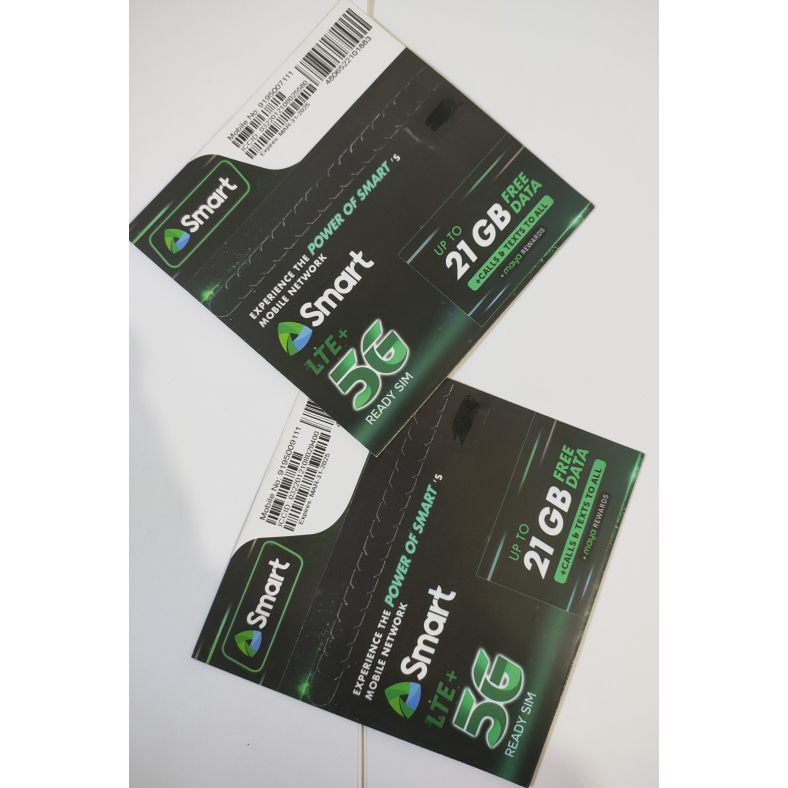 Smart5G Special Number Vanity Tricut SIM Card Unique Eternity Luck ...