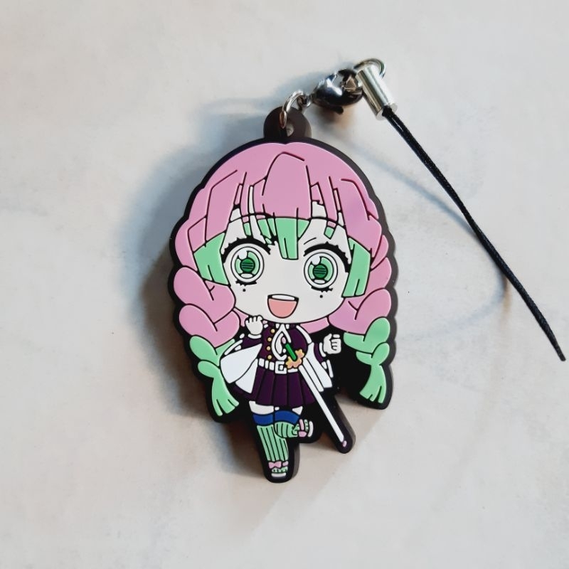 Demon Slayer Kanroji Mitsuri Rubber Keychain Charm | Shopee Philippines