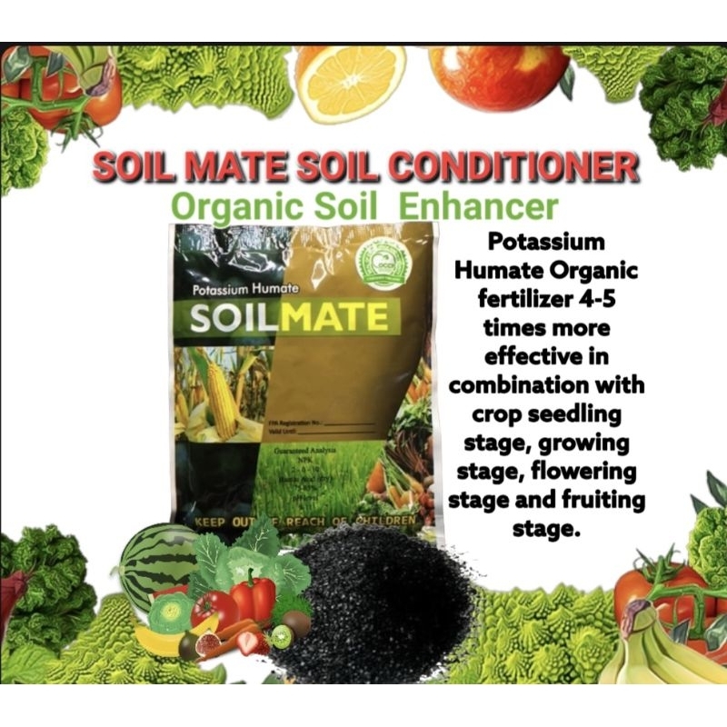 SOIL MATE Potassium Sulfate SOIL CONDITIONER (HUMIC) Shopee Philippines