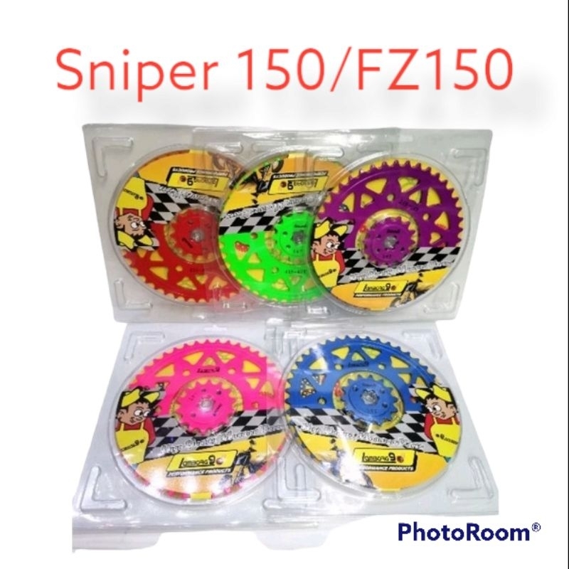 Colored sprocket sniper 150 /LC150 41543T14T Thailand made Shopee