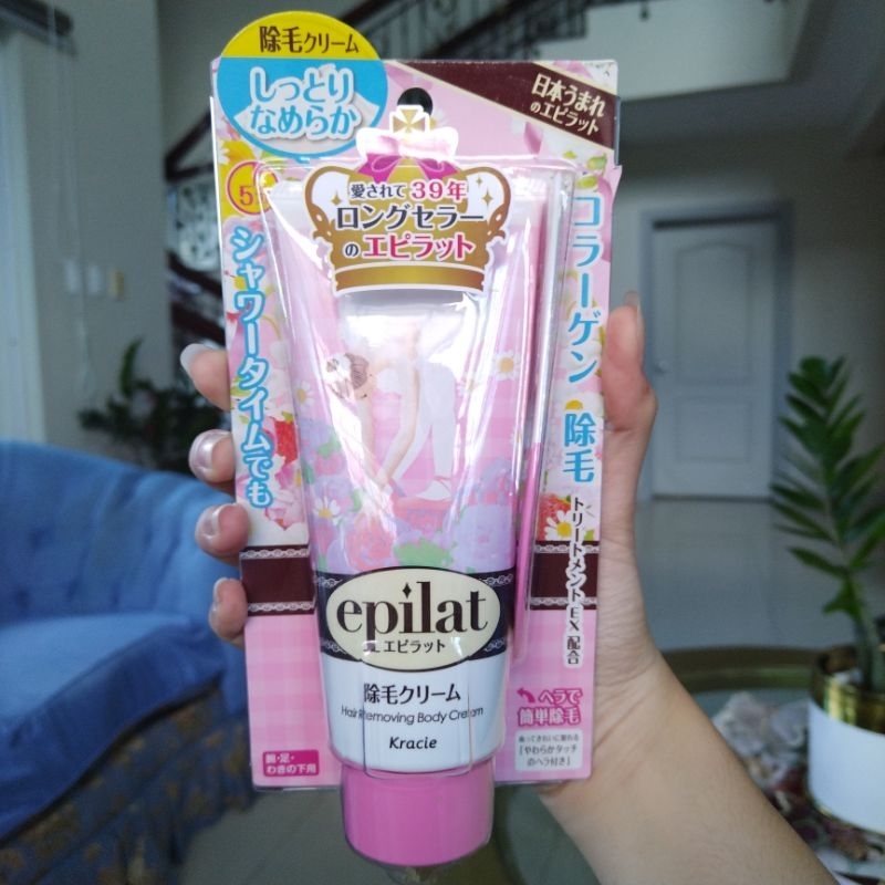 Kracie Epilat Hair Removing Body Cream 150g Shopee Philippines