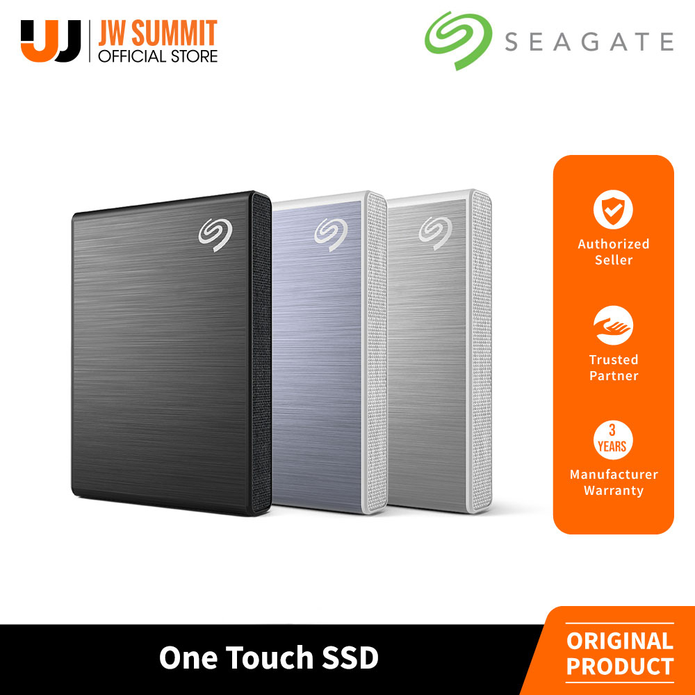 Seagate One Touch 500GB/1TB/2TB Ultra Small USBC Portable External SSD