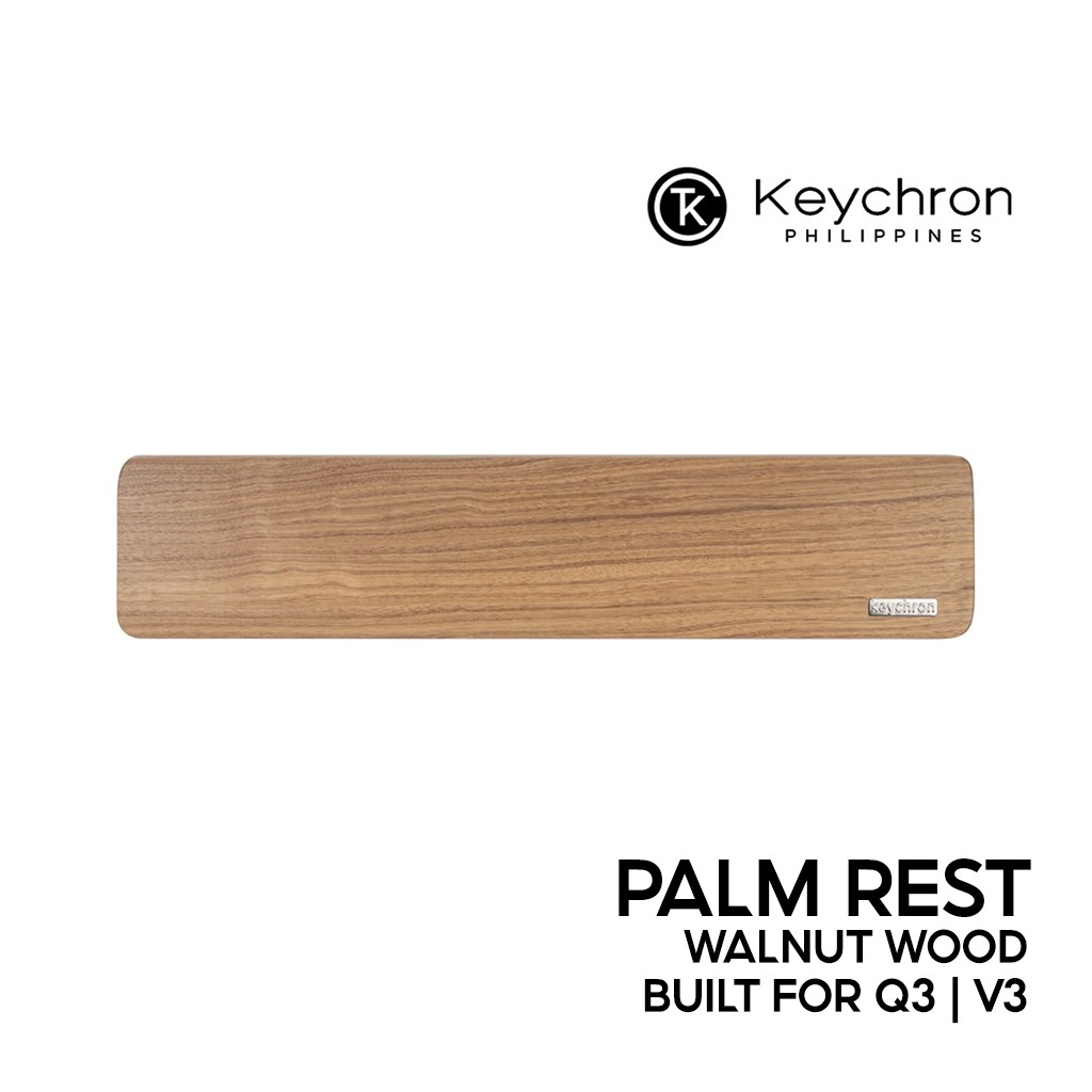 Keychron Walnut Wood Palm Rest (Built for Q3 / Q3 Pro / Q3 Max / V3 ...