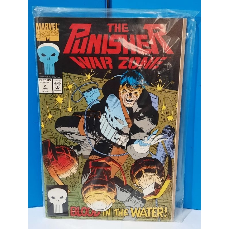 The Punisher Warzone: Blood In The Water (Single Issue Comic) | Shopee ...
