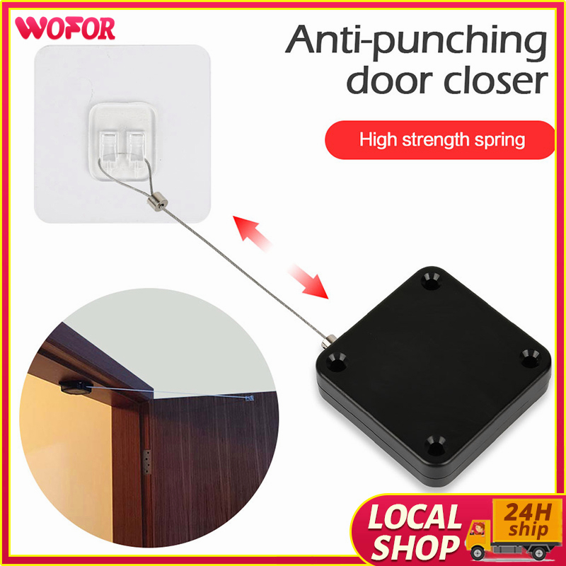 Automatic Door Closer Free Punching Wire Rope Door Closers Home Door