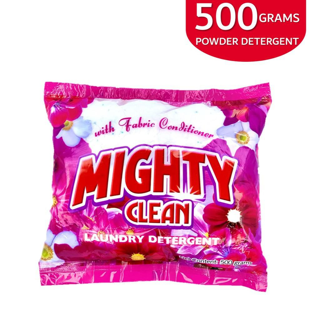 Mighty Clean Detergent Powder Floral Blossom 500g (Pack of 3) | Shopee ...