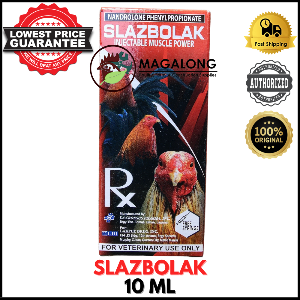 SLAZBOLAK INJECTABLE MUSCLE POWER - NANDROLONE PHENYLPROPIONATE - 10 ML ...