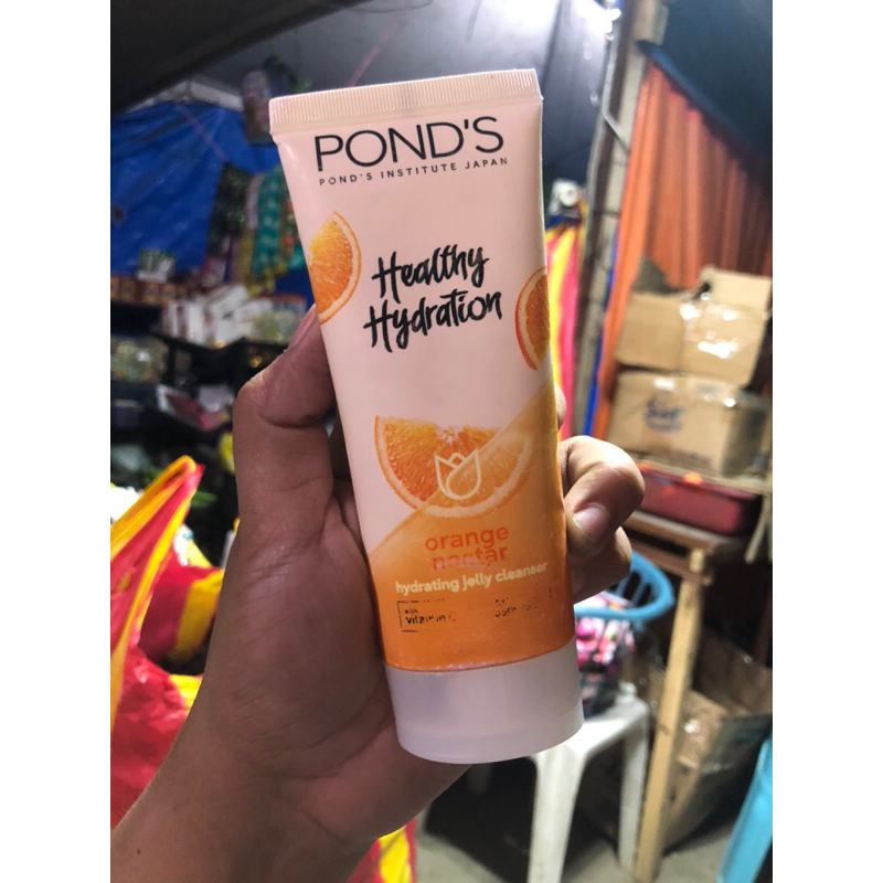 Ponds healthy hydration orange nectar jelly cleanser 100g Shopee Philippines