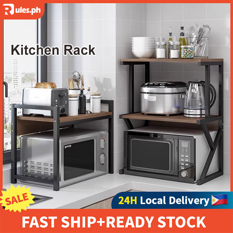 Multi-function Kitchen Storage Rack Microwave Oven Rack Kitchen Rack ...