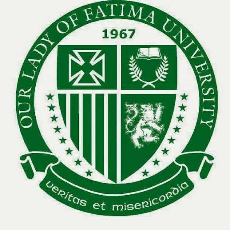 Our Lady of Fatima University Logo Stickers | Shopee Philippines