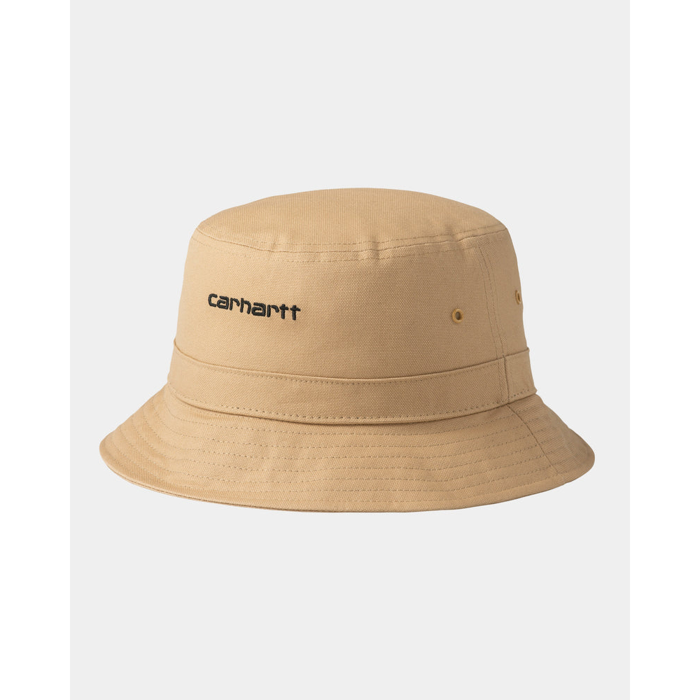 LEGIT CARHARTT WIP SCRIPT BUCKET HAT DUSTY HAMILTON BROWN Authentic