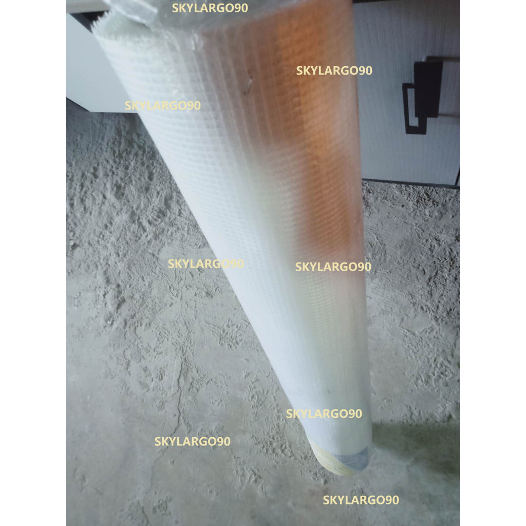FIBERGLASS MESH cloth mesh roll white (WATERPROOFING INDUSTRIAL USE