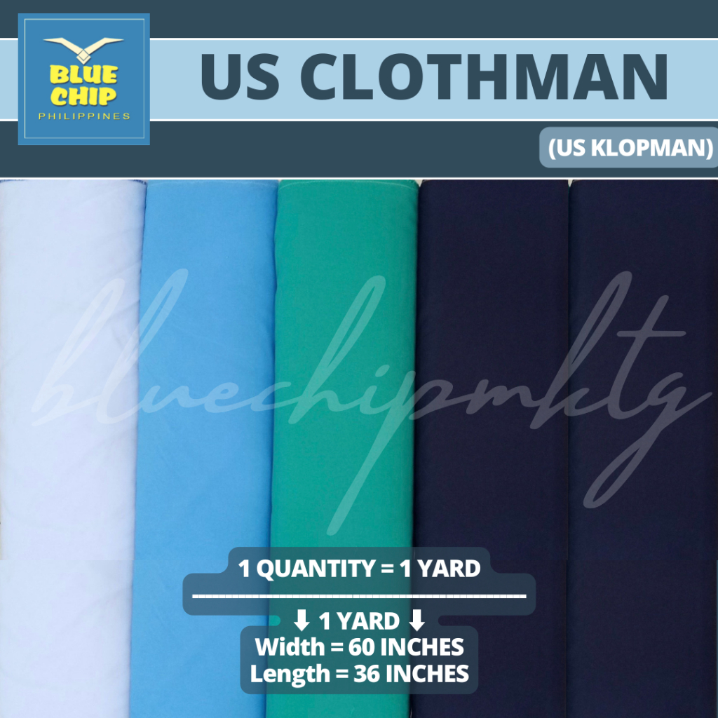 US Clothman / Klopman Fabric WrinkleFree High Quality Cloth Tela