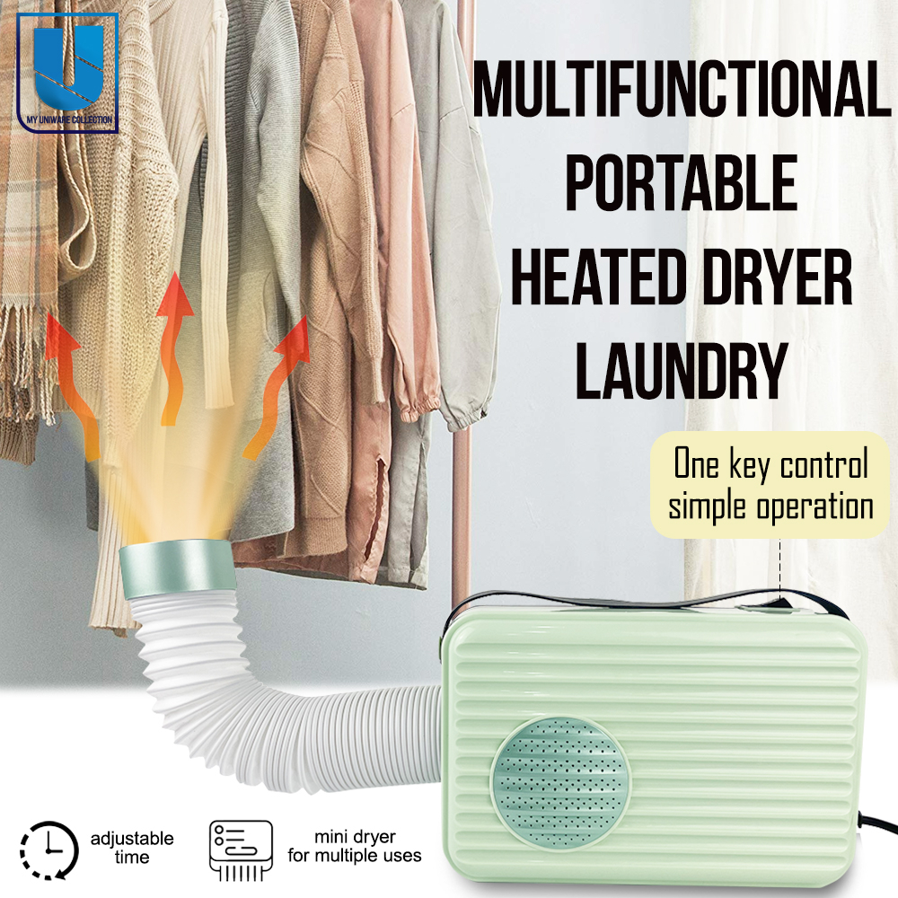 Portable Mini Clothes Dryer Super Quiet 1200W Shoes Warm Heating  MachineElectric
