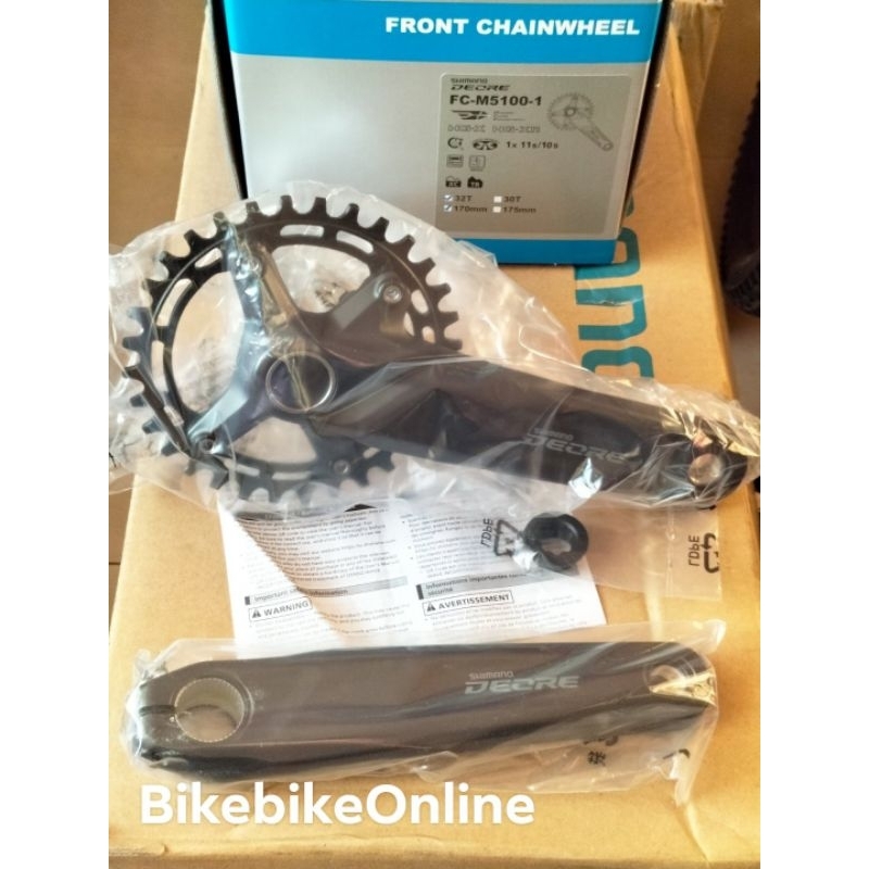 SHIMANO DEORE M5100 1X CRANKSET | Shopee Philippines