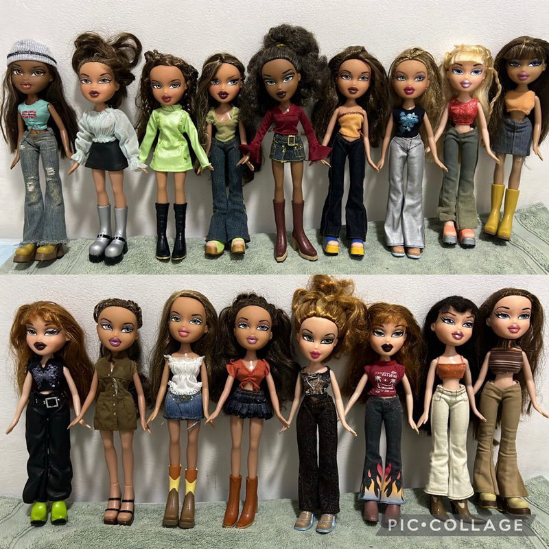 Lot De 3 Poupées BRATZ MGA 2001 Vintage (avec Accessoires)