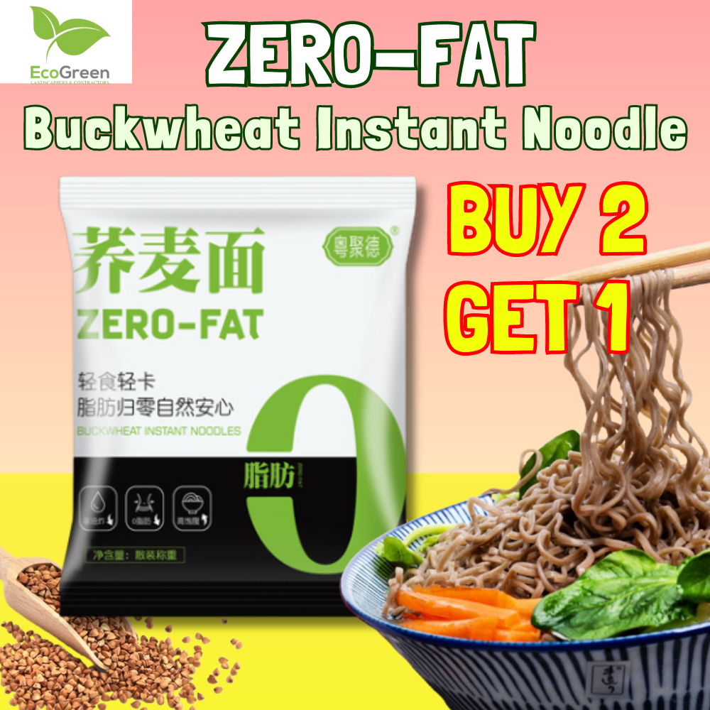 ZEROFAT Buckwheat Instant Noodle Low Carb NonFried coarse grain