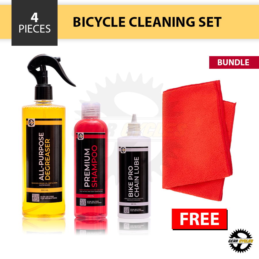 (BUNDLE) Gear Cycles Degreaser Drivetrain Chain Lube Shampoo Mountain Road Bike MTB Bicycle