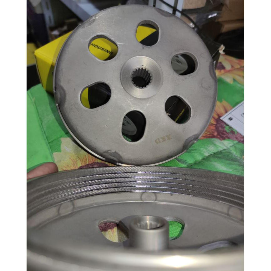 regroove bell with knurling Honda Click, PCX, ADV, GY6, Rusi Gala