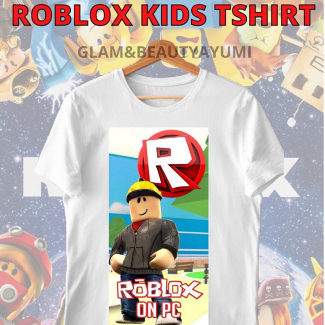 Roblox Kids Tshirt 3d games Cartoon Character | Shopee Philippines