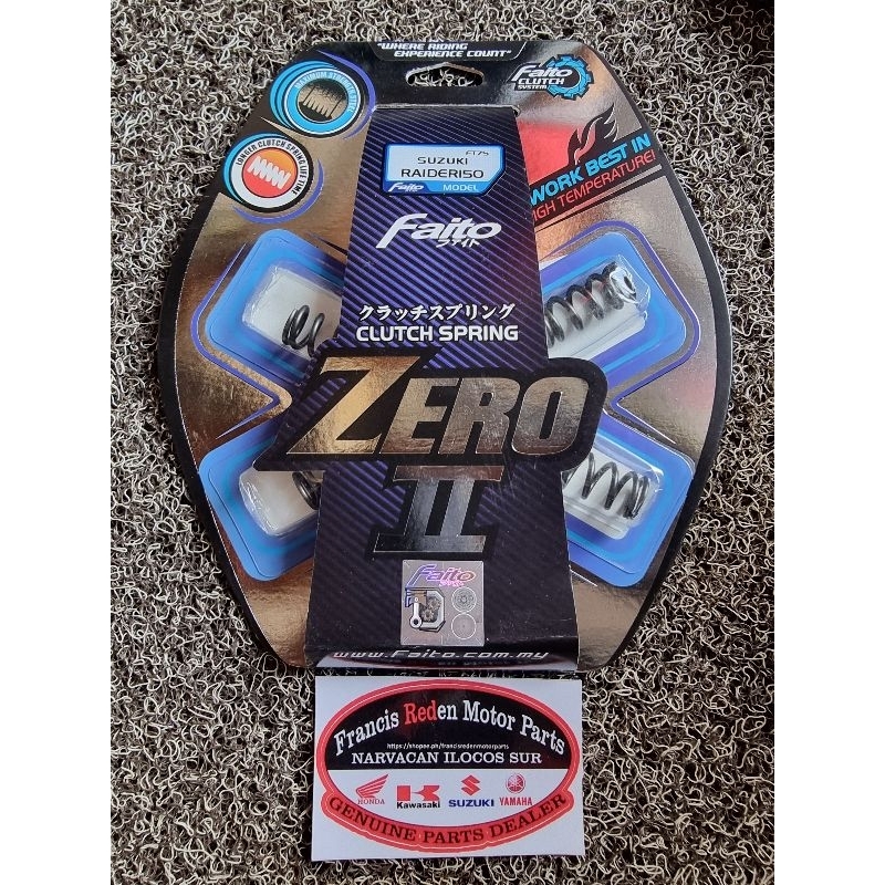 Faito Clutch Spring Zero II for Wave 100/Xrm110,Raider150,Xrm125 ...