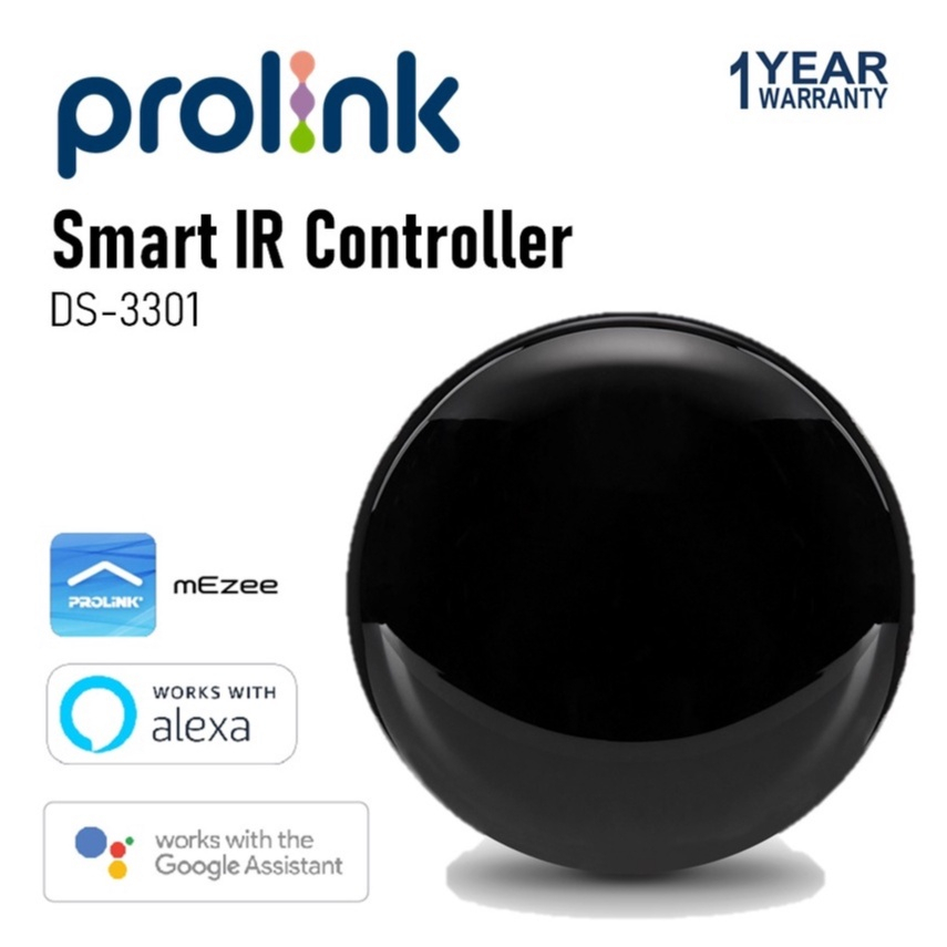 Prolink DS-3301-IR Smart Home Wifi IR Controller/ IR universal remote ...
