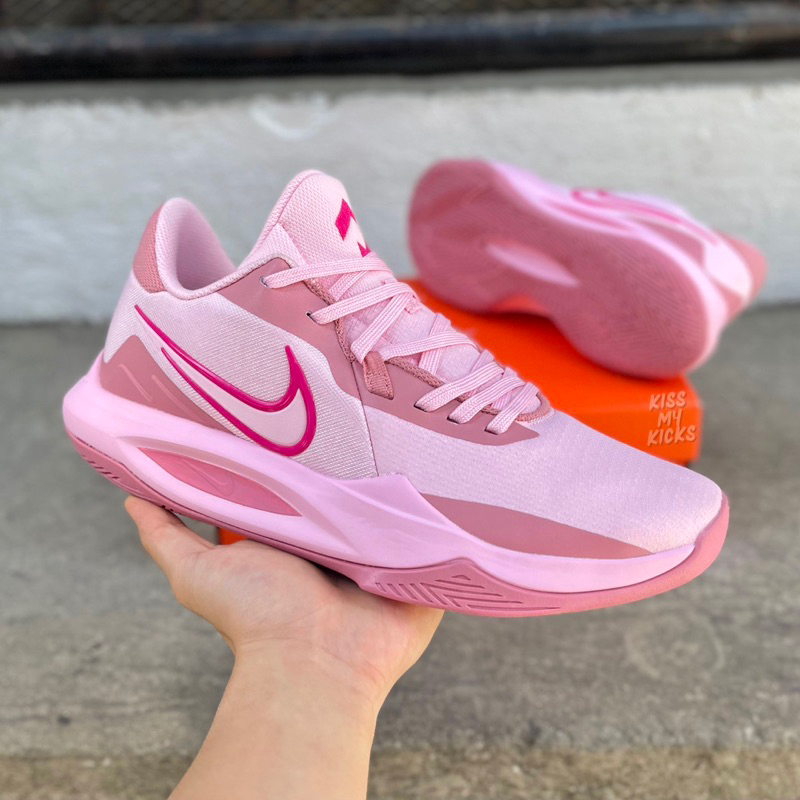 pink basketball shoes for boys