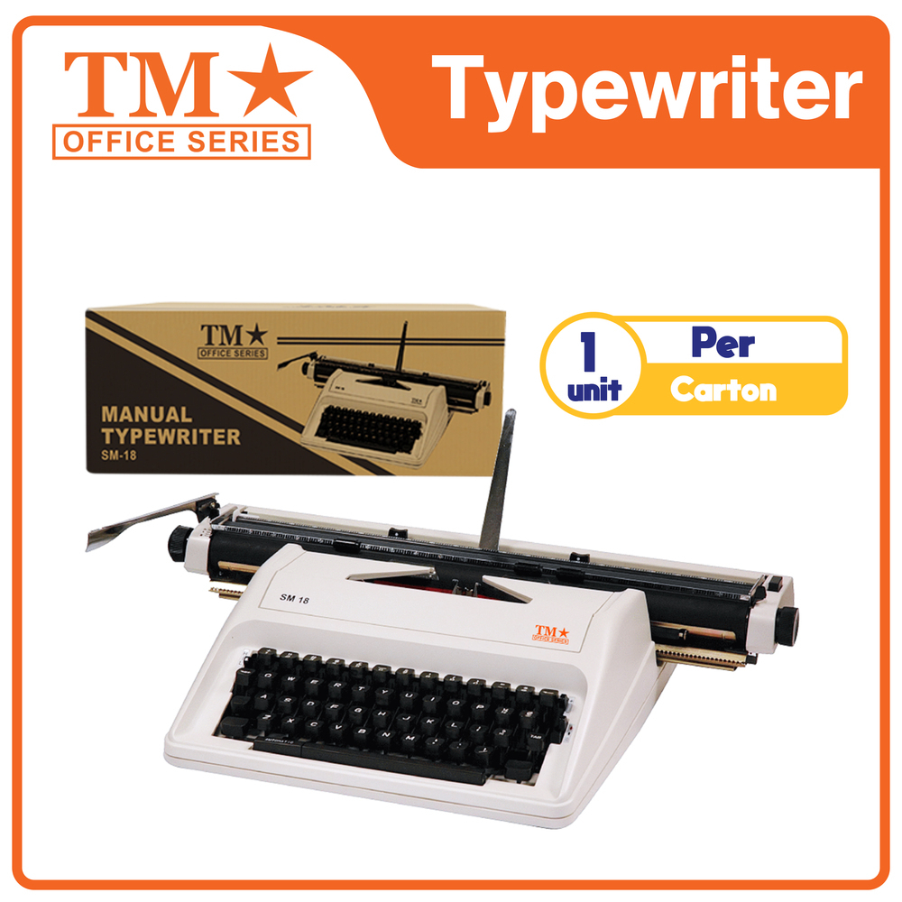 TM 1 unit Manual Typewriter (SM18) Shopee Philippines