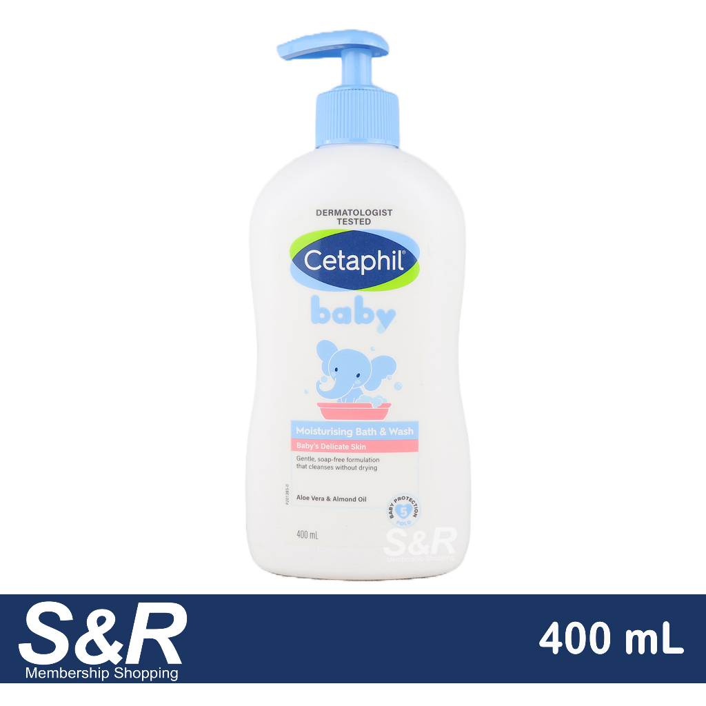 Cetaphil Baby Moisturizing Bath & Wash 400mL Shopee Philippines