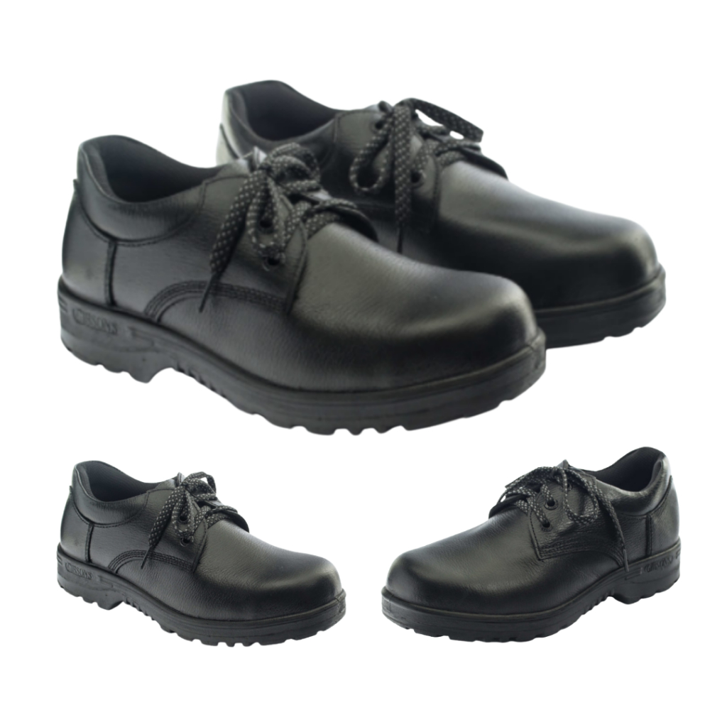 Gibson' s G800 pu safety Shoes Lowcut Steel Toe (for Adult) Shopee