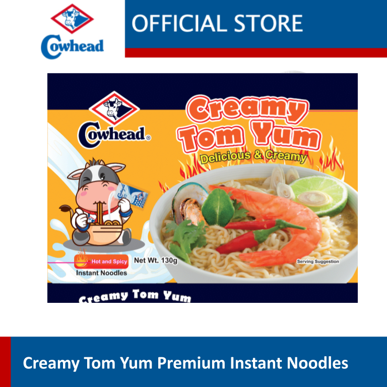 Cowhead Creamy Tom Yum Premium Instant Noodles 100g Shopee Philippines