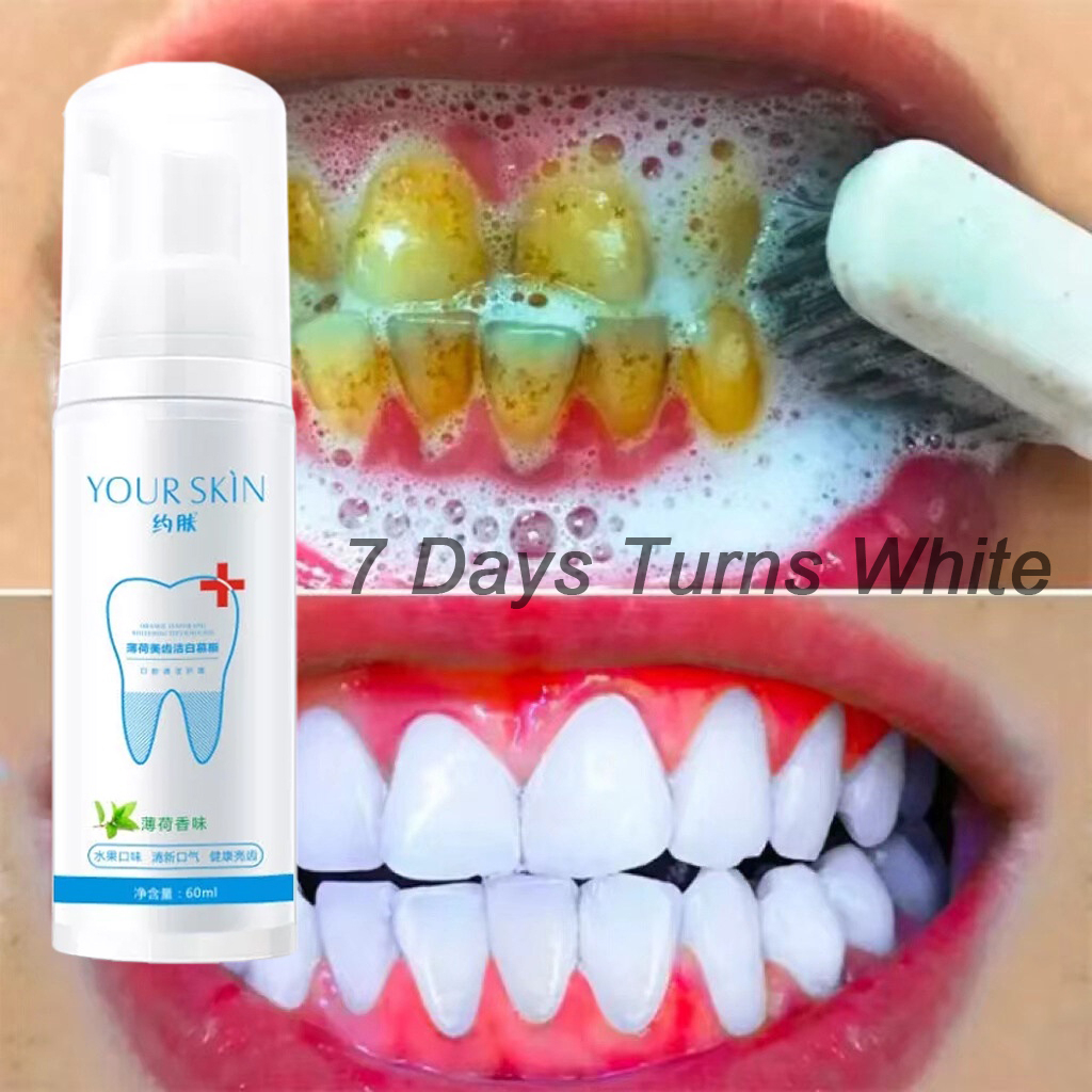 60ml Tooth mousse tooth whitening yellowing halitosis removal clean teeth fresh breath toothpaste