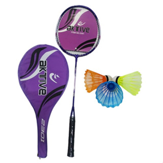  Badminton Racket Set, 2 Player Replacement Badminton Equipment  for Kids Adults Beginners, Shuttlecocks for Outdoor Sports Backyard Games  with Carry Bag, Lightweight Alloy (Purple) : Sports & Outdoors