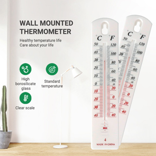 Wall Thermometer Indoor Outdoor Hang Garden Greenhouse