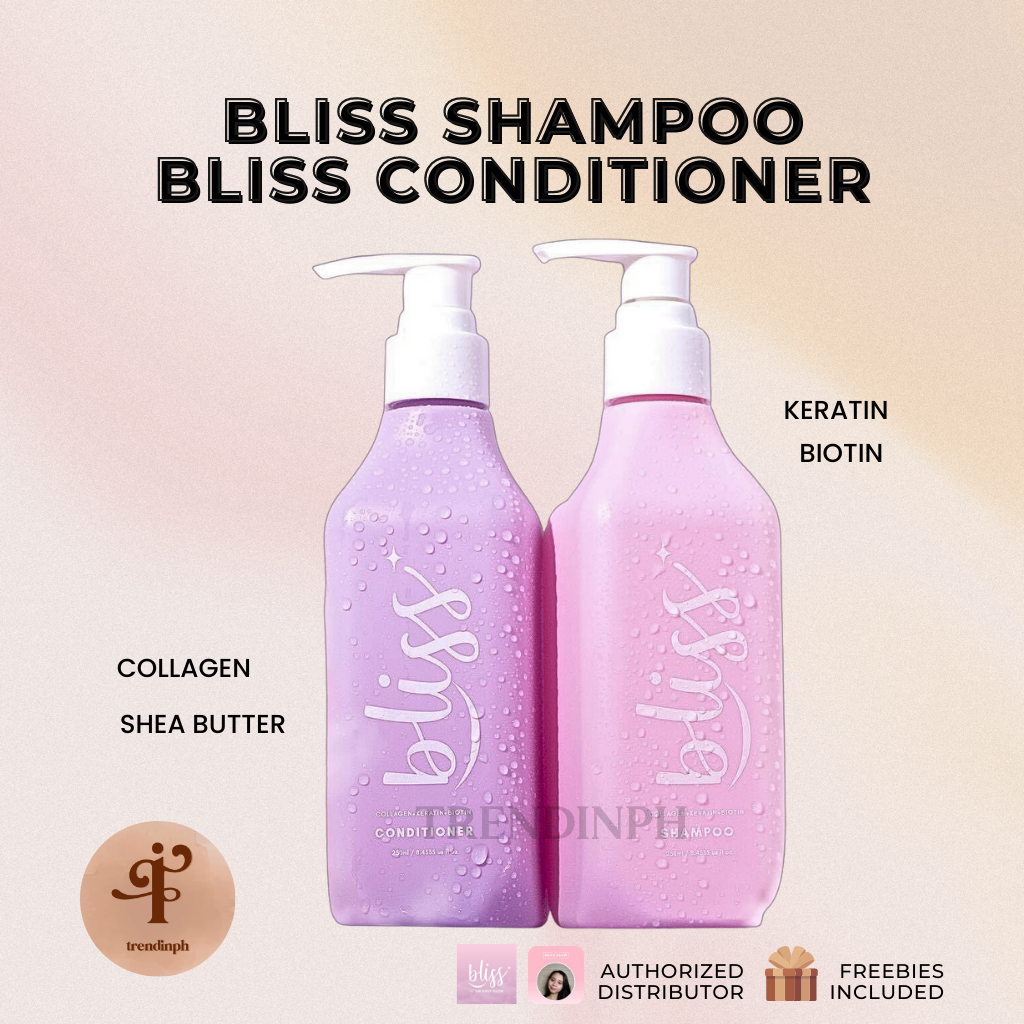 Bliss Shampoo & Conditioner by The Daily Glow Shopee Philippines