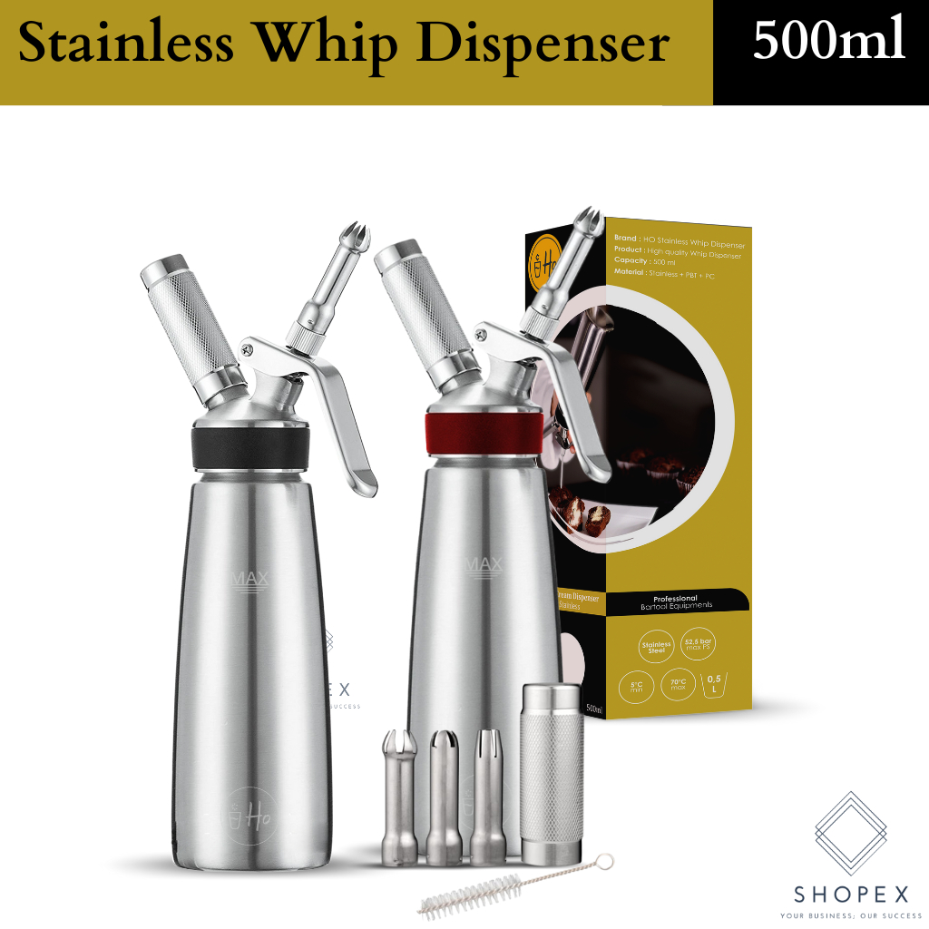 500ml HO Stainless Whip cream dispenser / Whip Cream Dispenser / Frappe