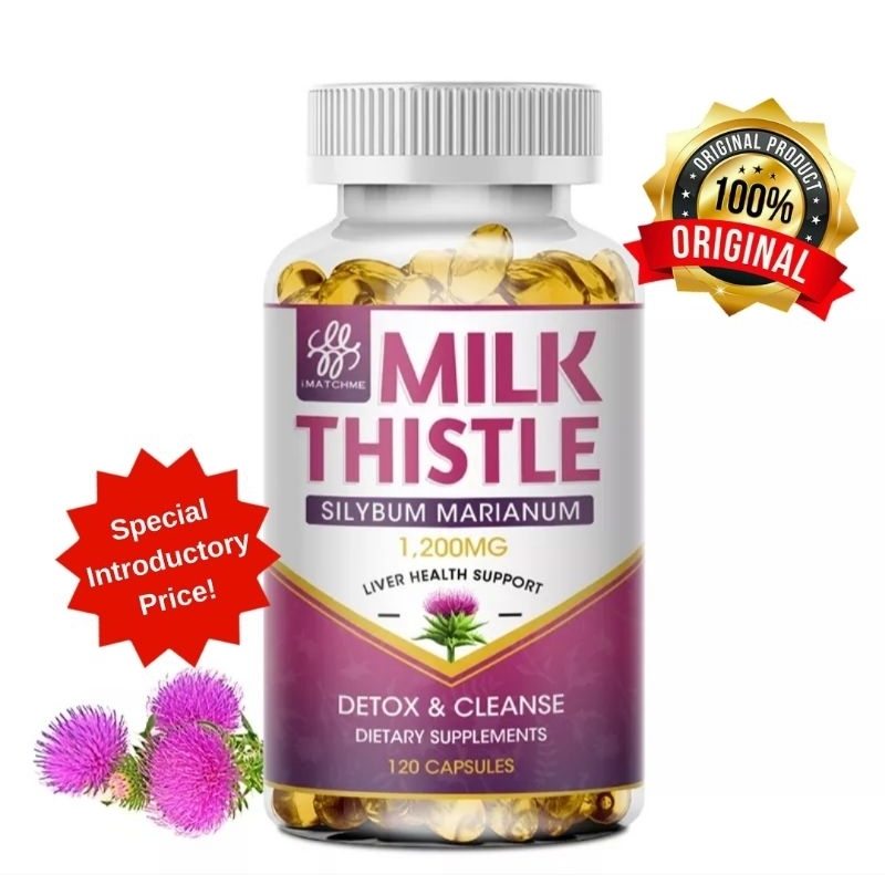 SALE! iMatchMe Milk Thistle Silybum Marianum 1,200mg Shopee Philippines