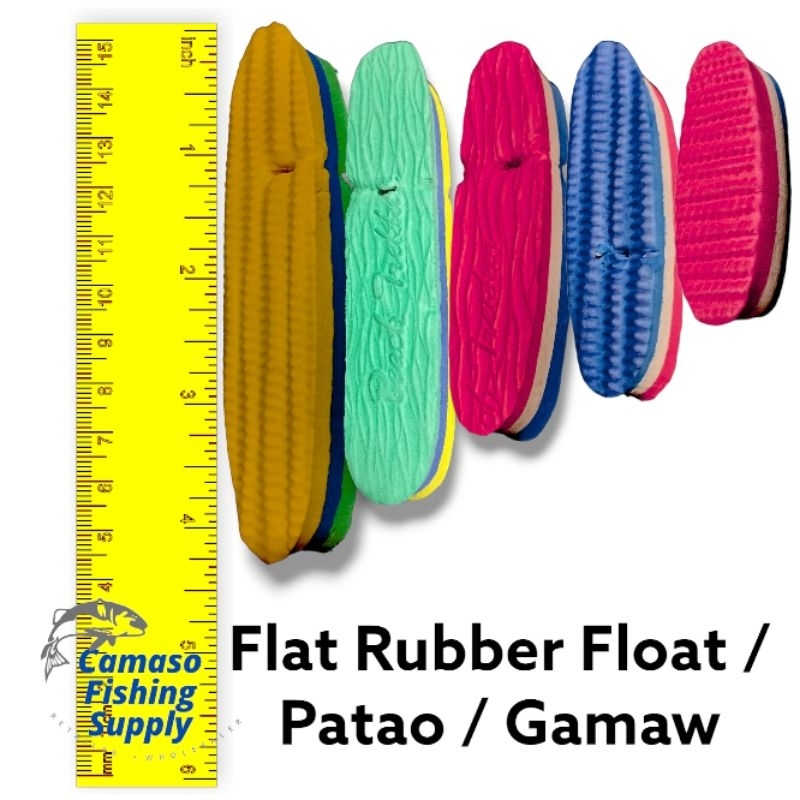 20PCS RUBBER FLOAT / PALUTANG / FLAT FLOATER / PATAW SOLD PER 20pcs