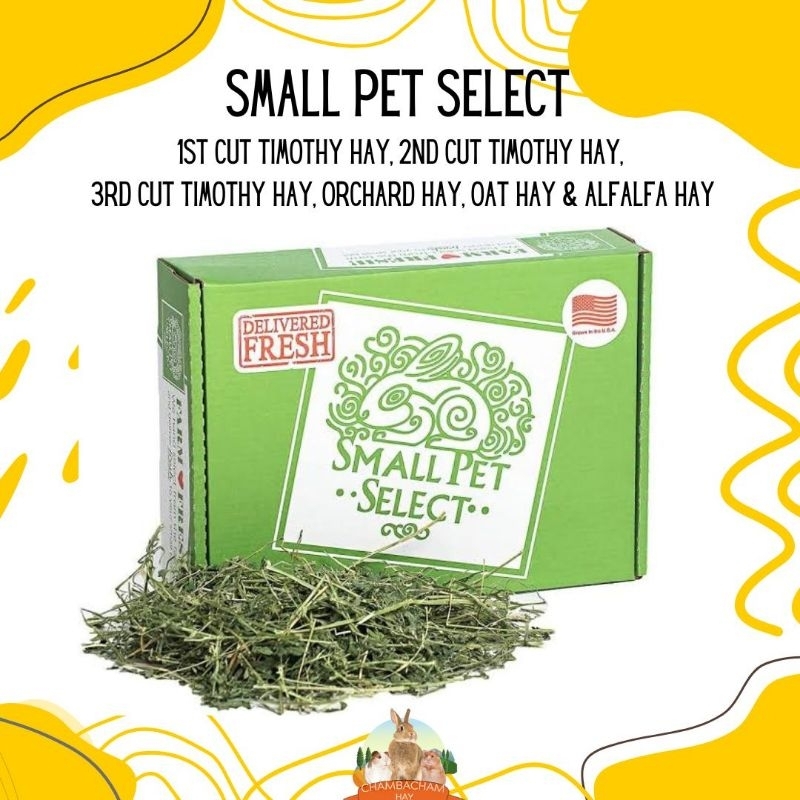 Small Pet Select 2lbs 1ST CUT TIMOTHY, 2ND CUT TIMOTHY, 3RD CUT TIMOTHY