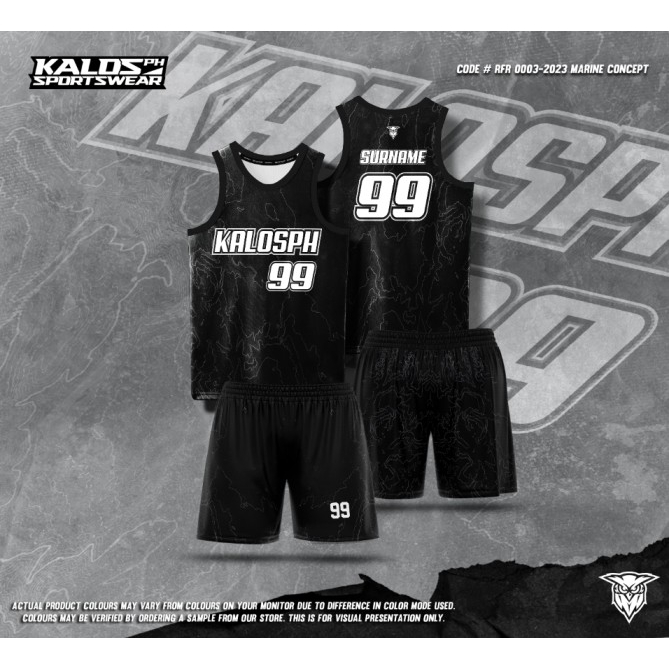KALOSPH BASKETBALL JERSEY SET CODE # RFR 0003-2023 MARINE | Shopee ...