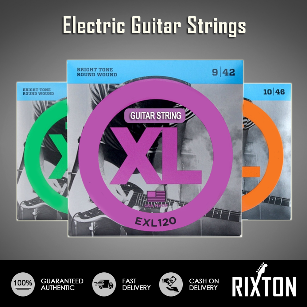 Rixton EXL110 EXL120 EXL130 Electric Guitar Strings Nickel Wound