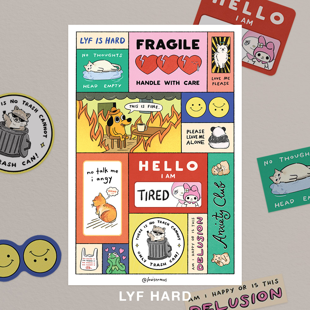 Vinyl Sticker Sheets Glossy Laminated | Louise Ramos | Shopee Philippines