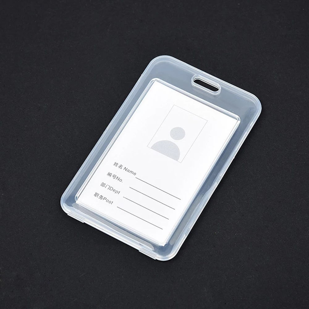 Transparent Card Cover Bag Storage Card Business Card ID Holders ...