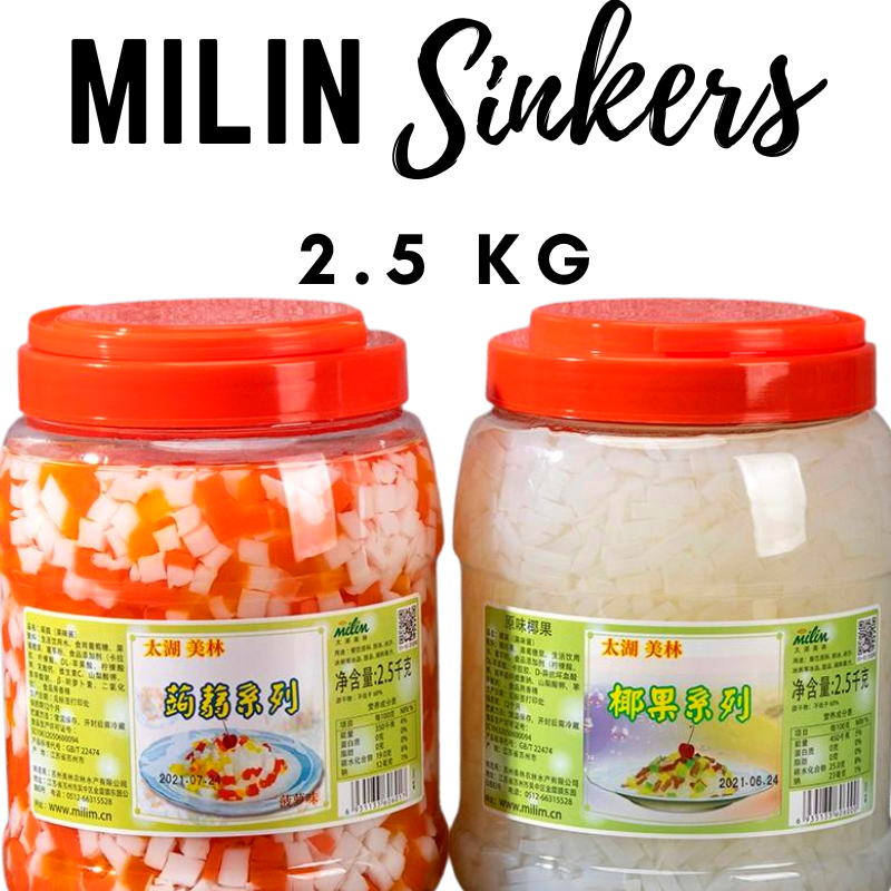 Milin Nata De Coco, Milin Fruit Jelly for Milktea, Milk Tea, Fruit Tea