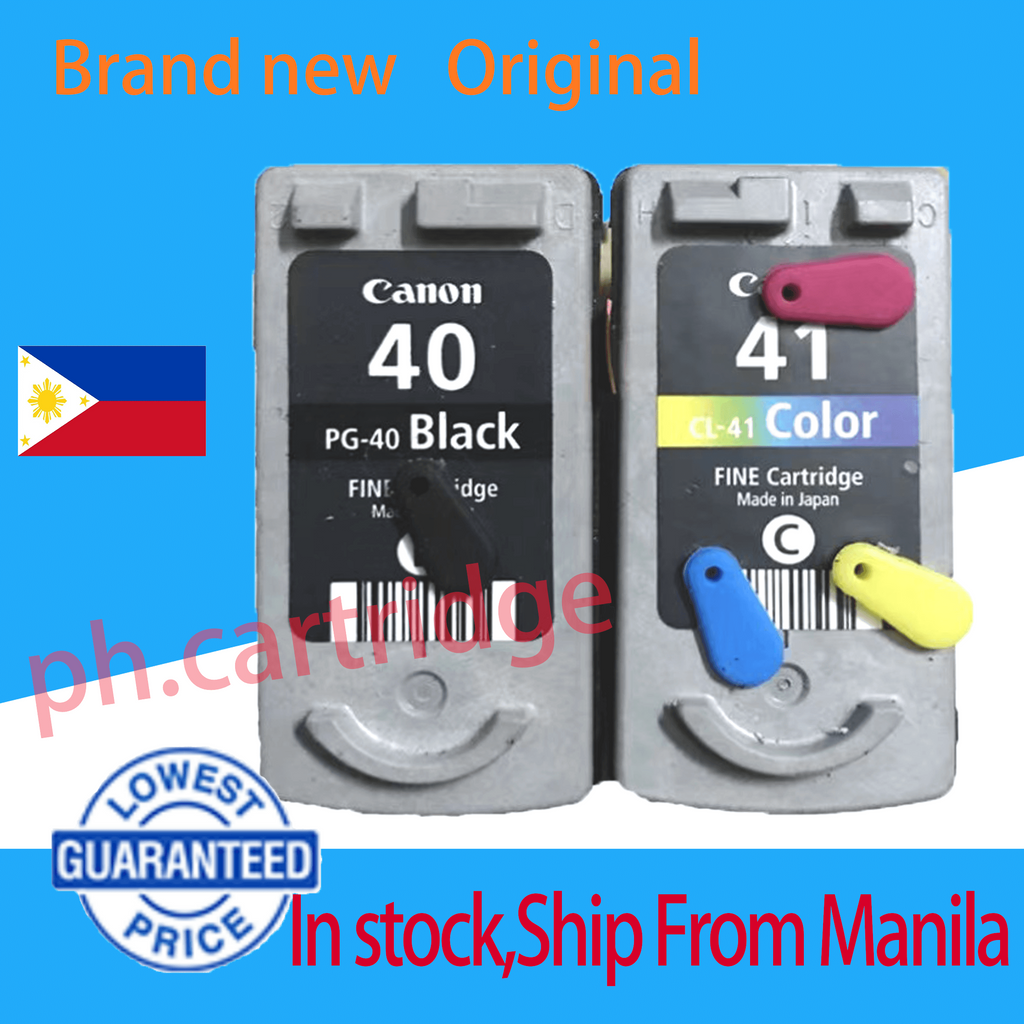 Genuine Canon PG40 CL41 Ink Cartridge 40 41 IP1200 IP1300 IP1600