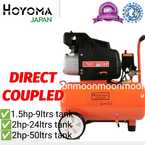 HOYOMA JAPAN direct coupled air compressor 2hp 50liters GOOD QUALITY Shopee Philippines