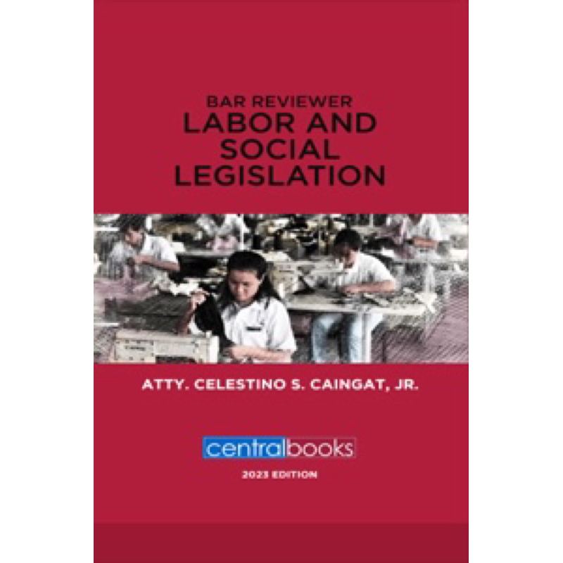 Bar Reviewer Labor and Social Legislation (2023) Caingat Shopee