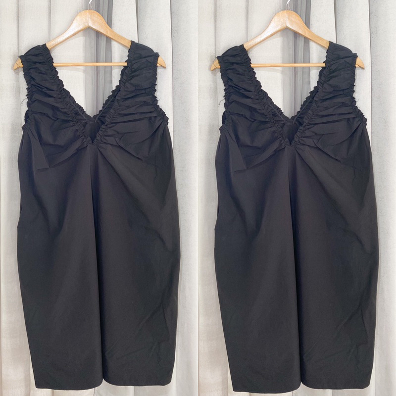 HQ ruffed maxi/ midi dress S-L (preloved) | Shopee Philippines
